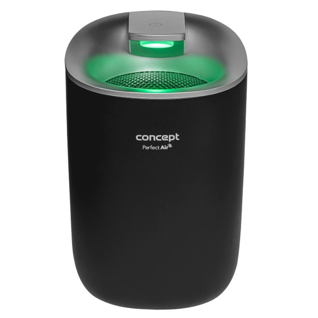 Perfect Air OV1110 Luftentfeuchter Elektrischer Entfeuchter 600 ml Raumentfeuchter für Räume bis 15 m2 300 ml/Tag (Schwarz)
