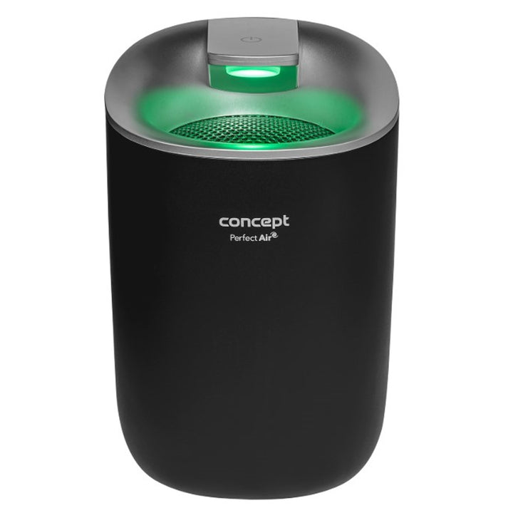 Perfect Air OV1110 Luftentfeuchter Elektrischer Entfeuchter 600 ml Raumentfeuchter für Räume bis 15 m2 300 ml/Tag (Schwarz)