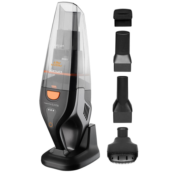 Wet & Dry Riser Pet Handstaubsauger Staubsauger Kabellos Nass und Trocken Akku 11,1V 2200 mAh Tierhaarbürste HEPA-Filter