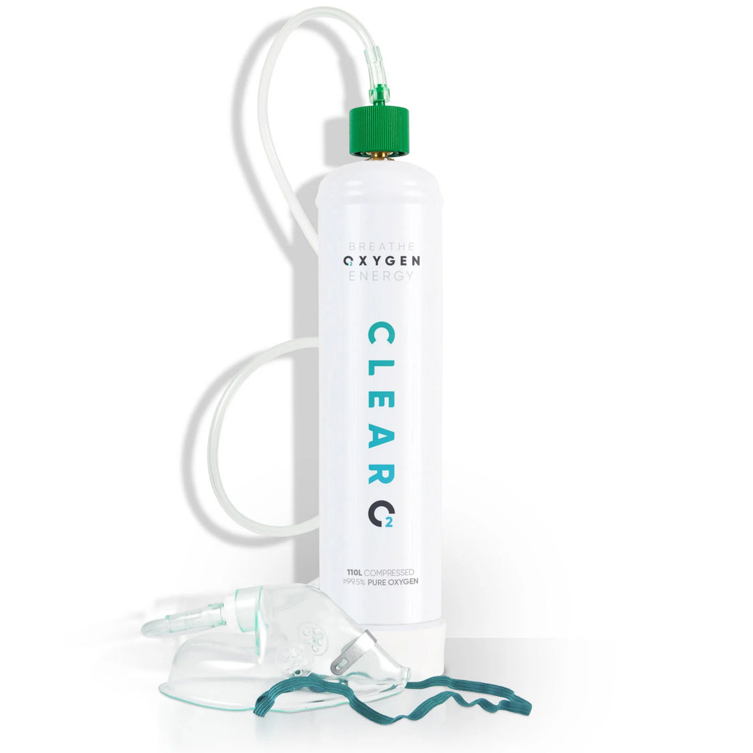 ClearO2  - Rein Inhalierbarer Sauerstoff aus der Dose