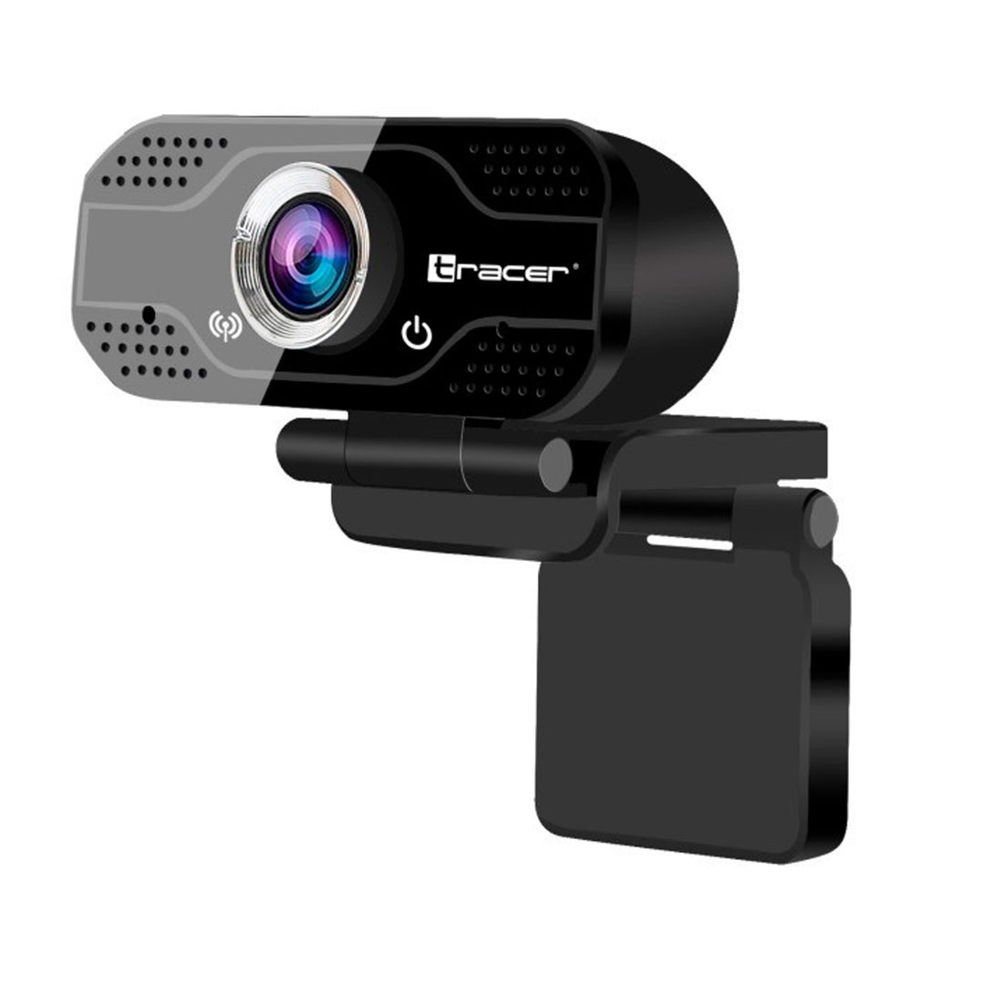 Tracer WEB007 USB Webcam mit Mikrofon FullHD 30 fps 120° Blickfeld Lichtkorrektur Home-Office Streaming Kamera …