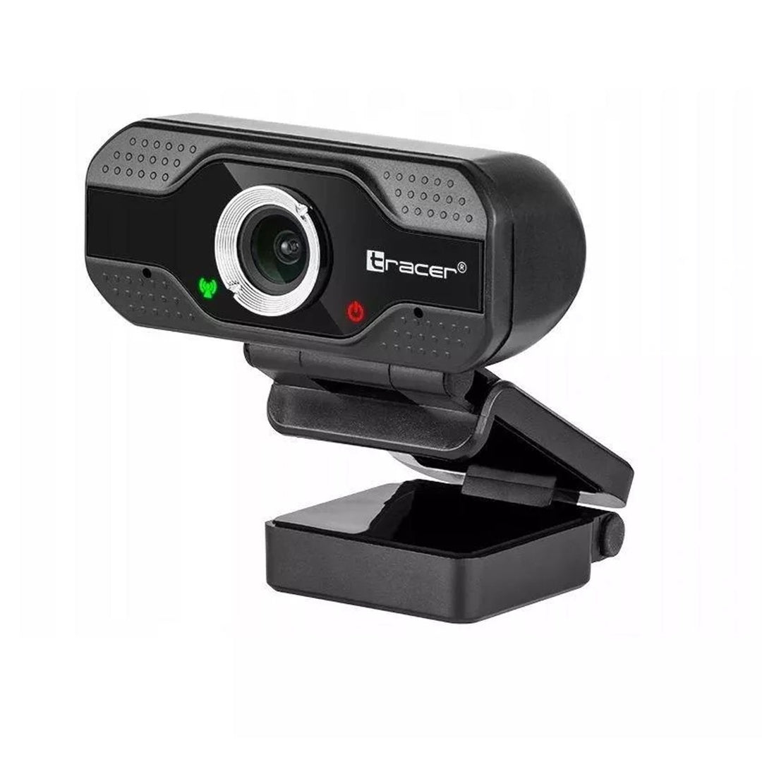 Tracer WEB007 USB Webcam mit Mikrofon FullHD 30 fps 120° Blickfeld Lichtkorrektur Home-Office Streaming Kamera …