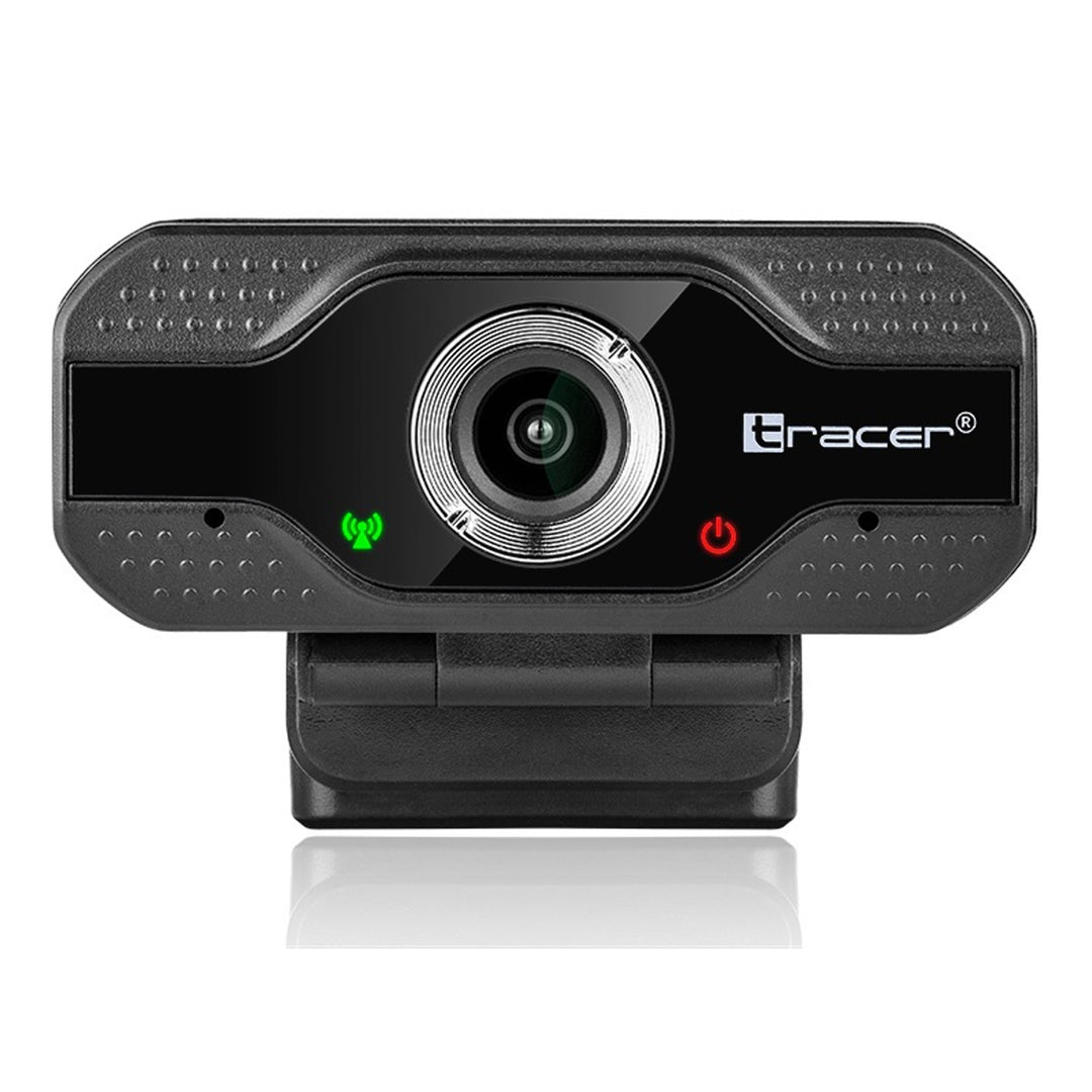 Tracer WEB007 USB Webcam mit Mikrofon FullHD 30 fps 120° Blickfeld Lichtkorrektur Home-Office Streaming Kamera …