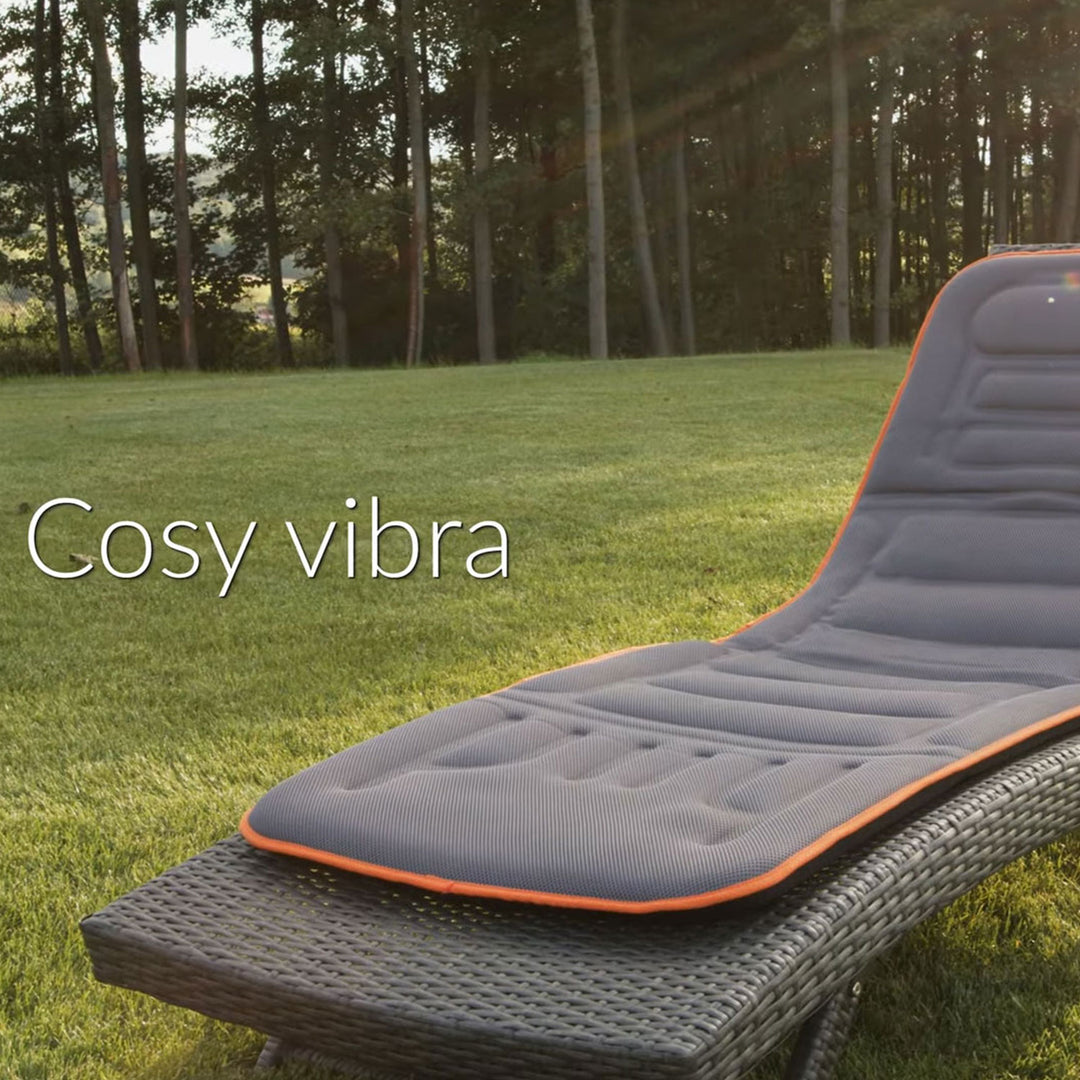 Medivon Cosy Vibra Massagematte - 4 Massagezonen Fernbedienung Intuitiv