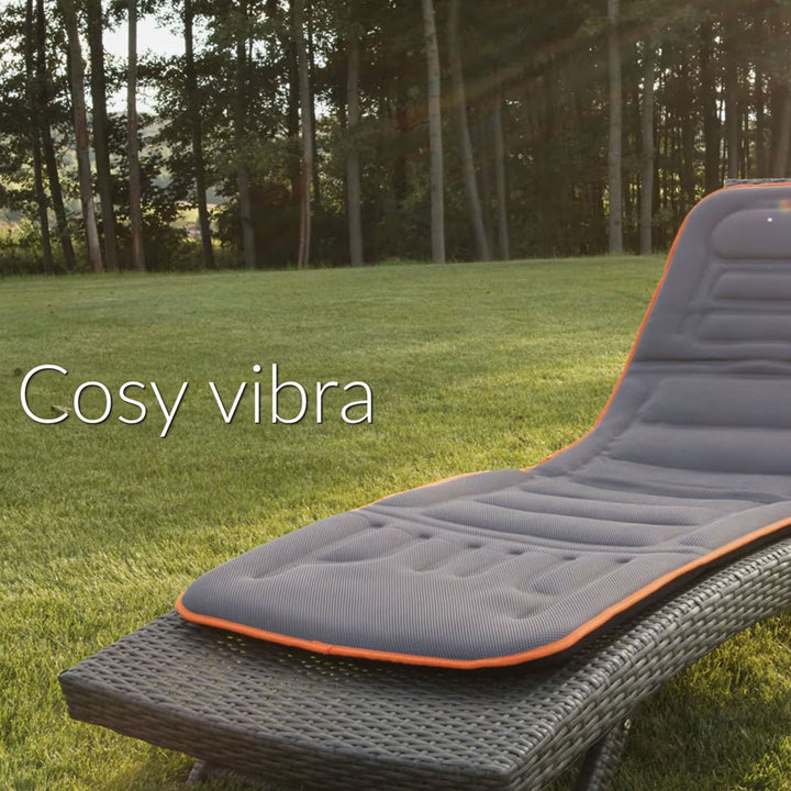 Medivon Cosy Vibra Massagematte - 4 Massagezonen Fernbedienung Intuitiv