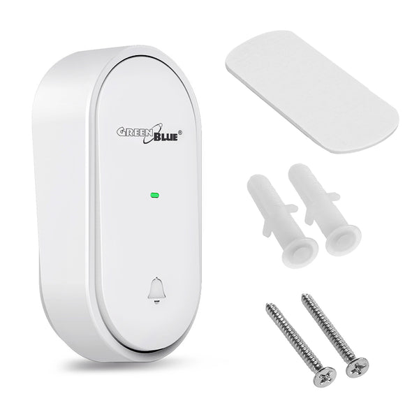 Zusätzlicher Kinetischer Sender für GB210 Türklingel Funkklingel Kabellos Batterielos IP44  Spritzwassergeschützt