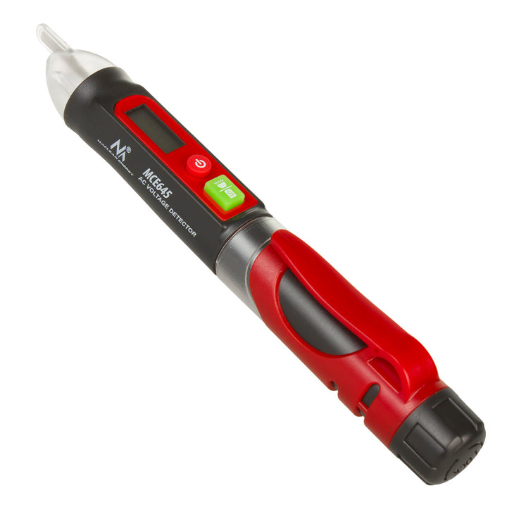 Berührungsloser Spannungsprüfer mit Display und Taschenlampe Einstellbare Empfindlichkeit 12V-1000V/48V-1000V AC Stromprüfer Batteriebetrieben