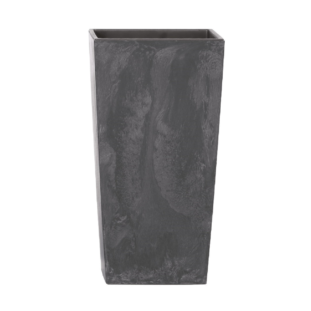 Blumentopf mit Einsatz Urbi Square Effect Anthrazit DURS300E-S433
