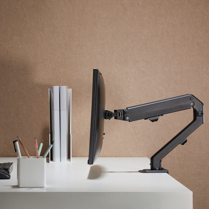 Universal-Tischhalterung für Monitor Maclean, mechanische Feder 17"-27" 7kg, VESA 75x75,100x100, MC-906