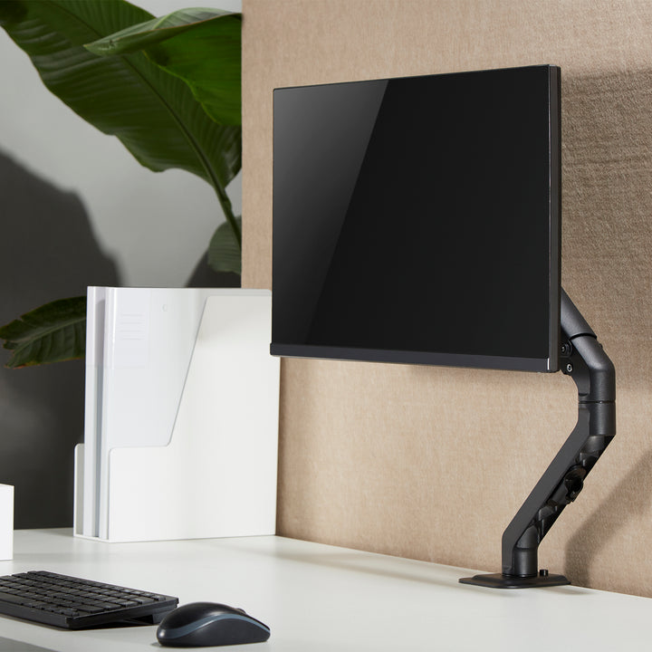 Universal-Tischhalterung für Monitor Maclean, mechanische Feder 17"-27" 7kg, VESA 75x75,100x100, MC-906