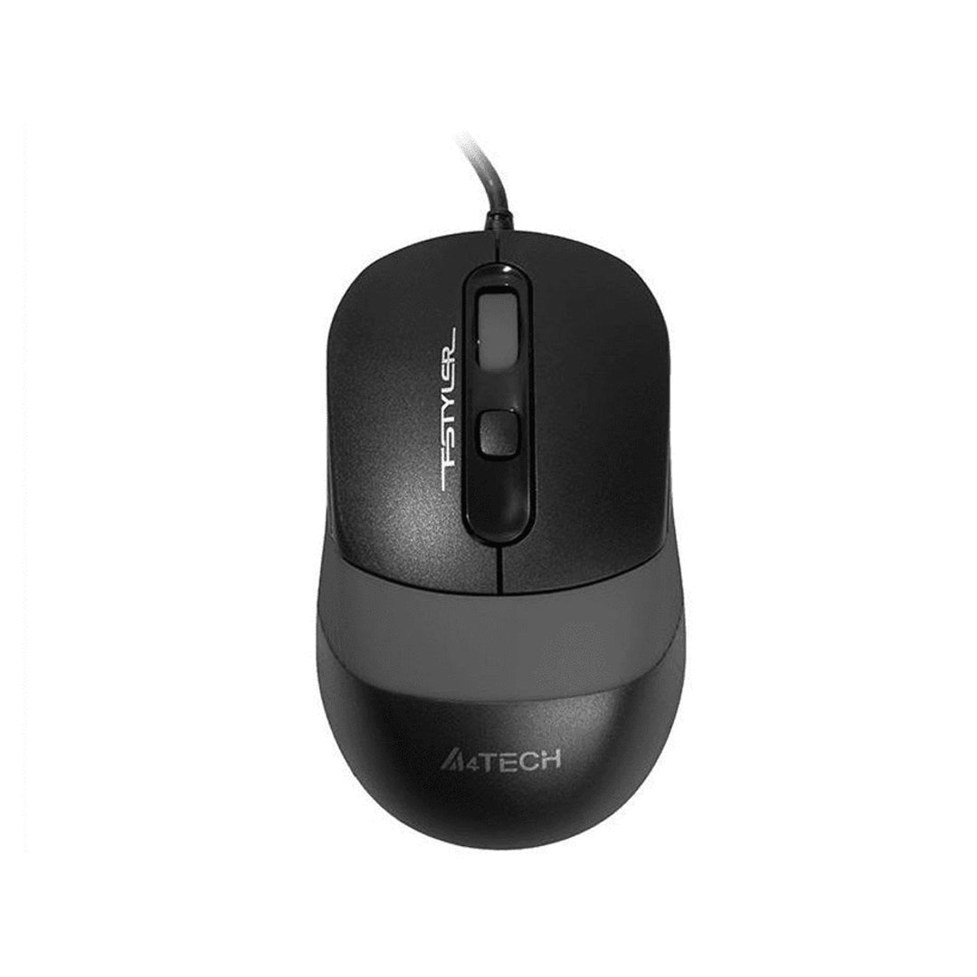 A4-TECH A4TMYS46443 Maus Optisch Wired USB Windows Mac PC 1000 DPI Ergonomisches Scrollrad Office