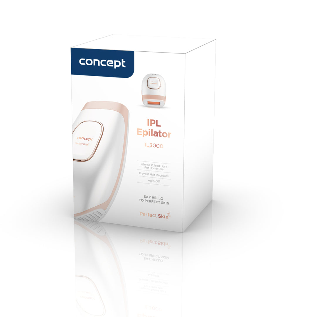 Perfect Skin IL3000 IPL Haarentfernungsgerät Epilierer Intensive Pulslichttechnologie Haarentfernung Glatte Haut