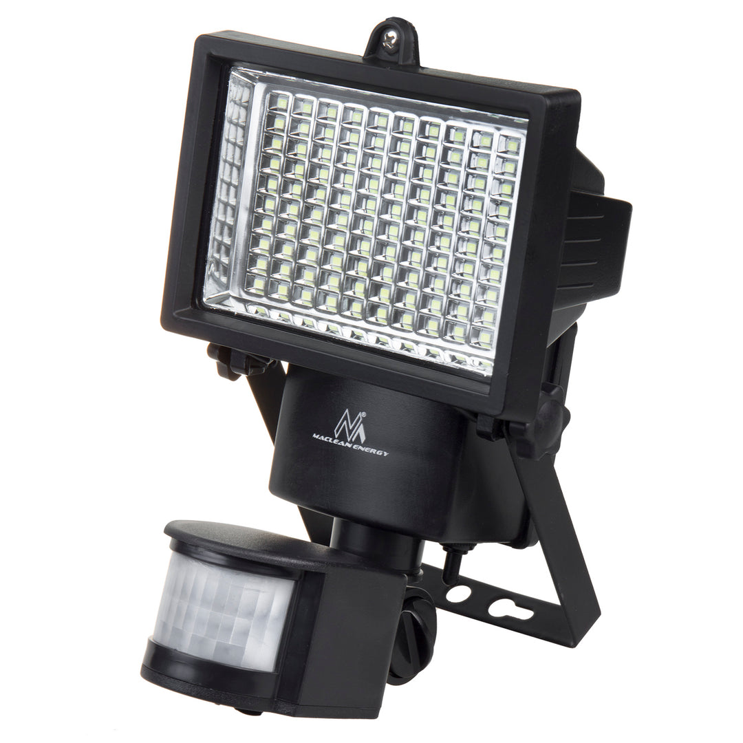 Solarlampen LED Strahler mit Bewegungssensor Flutlichtstrahler Solar Wandleuchte Dämmerungssensor Solarleuchte IP44 6W 360 Lumen 6000K