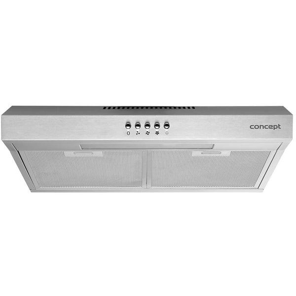Concept 50cm OPP1250SS Silber Dunstabzugshaube LED Beleuchtung