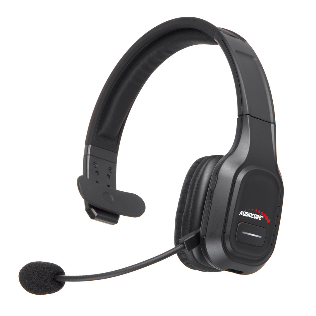Bluetooth Headset mit Noise Canceling Mikrofon - Over-Ear Kopfhörer - Kompatibel mit Google Assistant & Siri