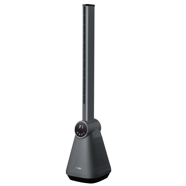 Turmventilator mit Fernbedienung 50W 101cm Standventilator mit Oszilation Ventilator 3 Geschwindigkeiten 15 Stunden Timer