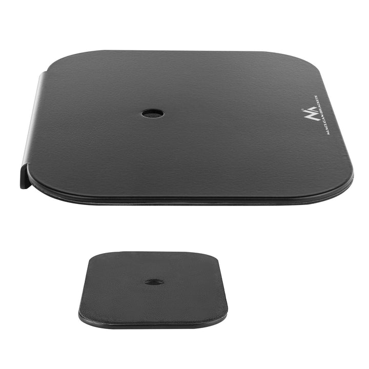 Tischplattenverstärkung für Monitor Tischhalterung Montageset mit Anti-Rutsch-Pad 11mm Lochdurchmesser 190x153,5x15mm
