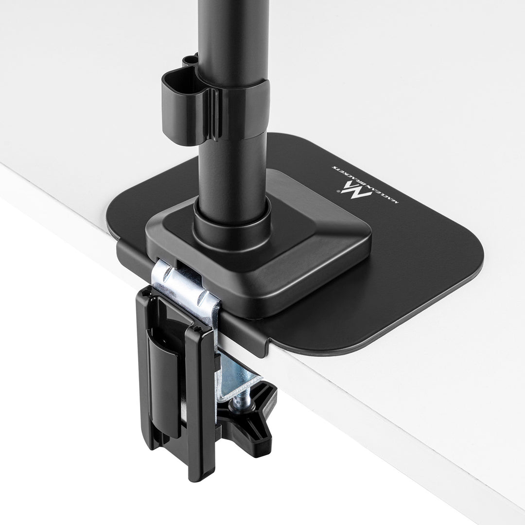 Tischplattenverstärkung für Monitor Tischhalterung Montageset mit Anti-Rutsch-Pad 11mm Lochdurchmesser 190x153,5x15mm