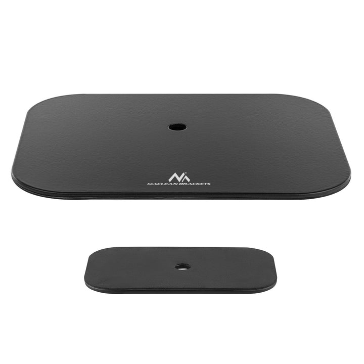 Tischplattenverstärkung für Monitor Tischhalterung Montageset mit Anti-Rutsch-Pad 11mm Lochdurchmesser 190x153,5x15mm