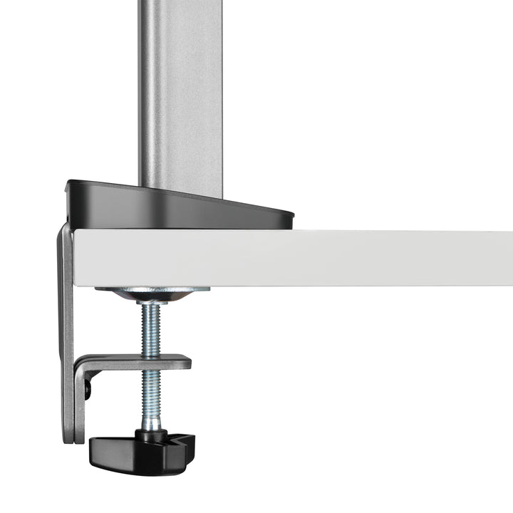 Deluxe 2-Fach Gelenk-Monitorhalterung Tischhalterung 17-32" Zoll Schwenkbar Neigbar Höhenverstellbar Doppelarm VESA 75x75 100x100 bis 2x9kg