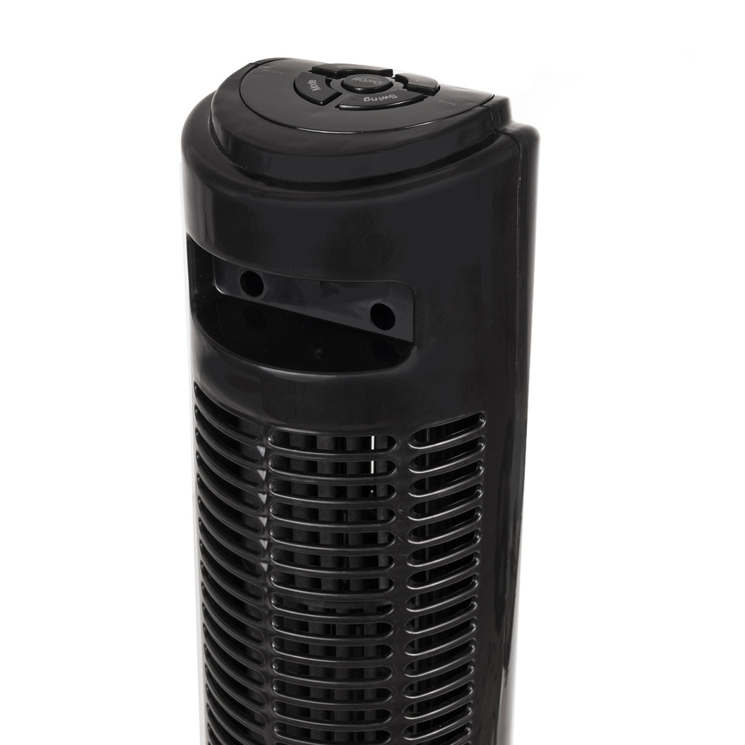 Turmventilator Ventilator mit Fernbedienung 3 Modi und 3 Geschwindigkeiten Oszillierend 80° 45W 7,5 Stunden Timer 82cm Höhe
