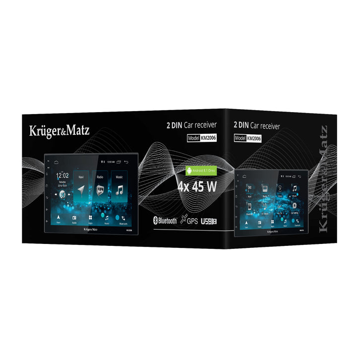 Autoradio Kruger&Matz KM2006 7" Bildschirm, Android 10 System
