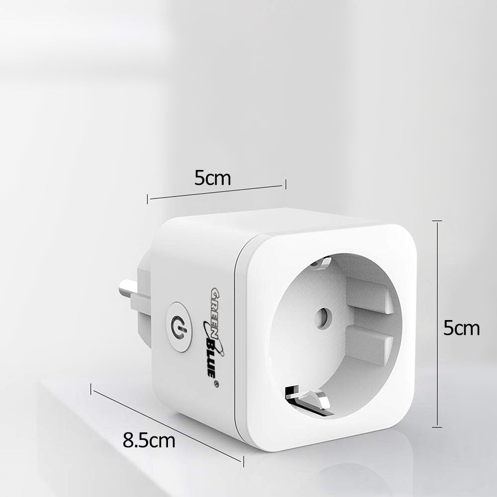Intelligente WiFi-Steckdose  Kompatibel mit Google Home Google Assistant Alexa Siri Smart Home Schaltbare Steckdose Wifi 2.4Ghz