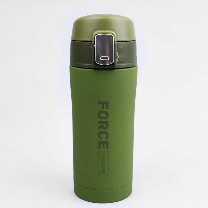 Force Thermobecher Kaffeebecher Thermoskanne Isolierbecher Isolierflasche aus Edelstahl für Warm- oder Kaltgetränke (300ml, Grün)