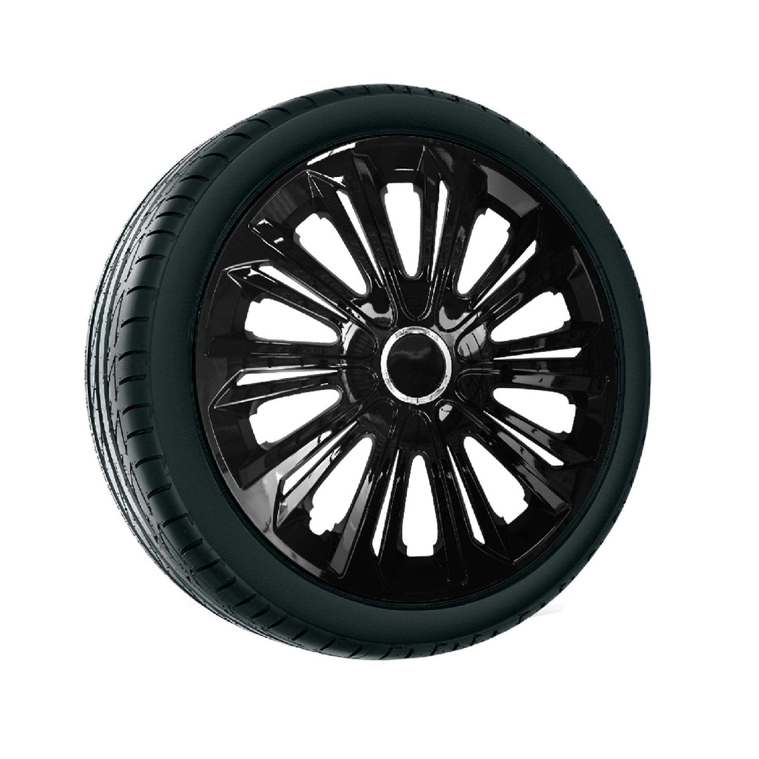 Radkappen 16 Zoll NRM Extra Strong Schwarz 4x Radzierblenden