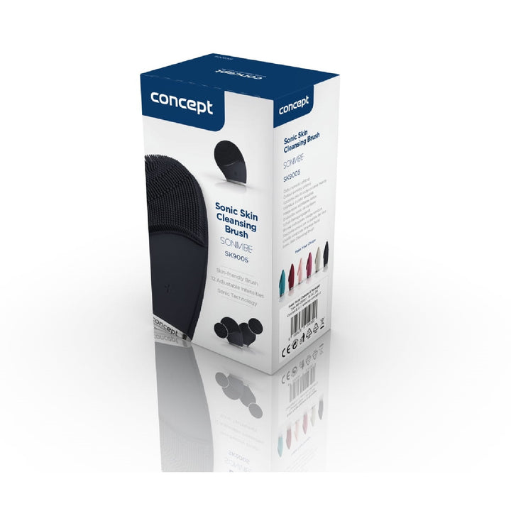 Concept SK9005 Sonivibe Schall-Gesichtsbürste 12 Intensitätsstufen