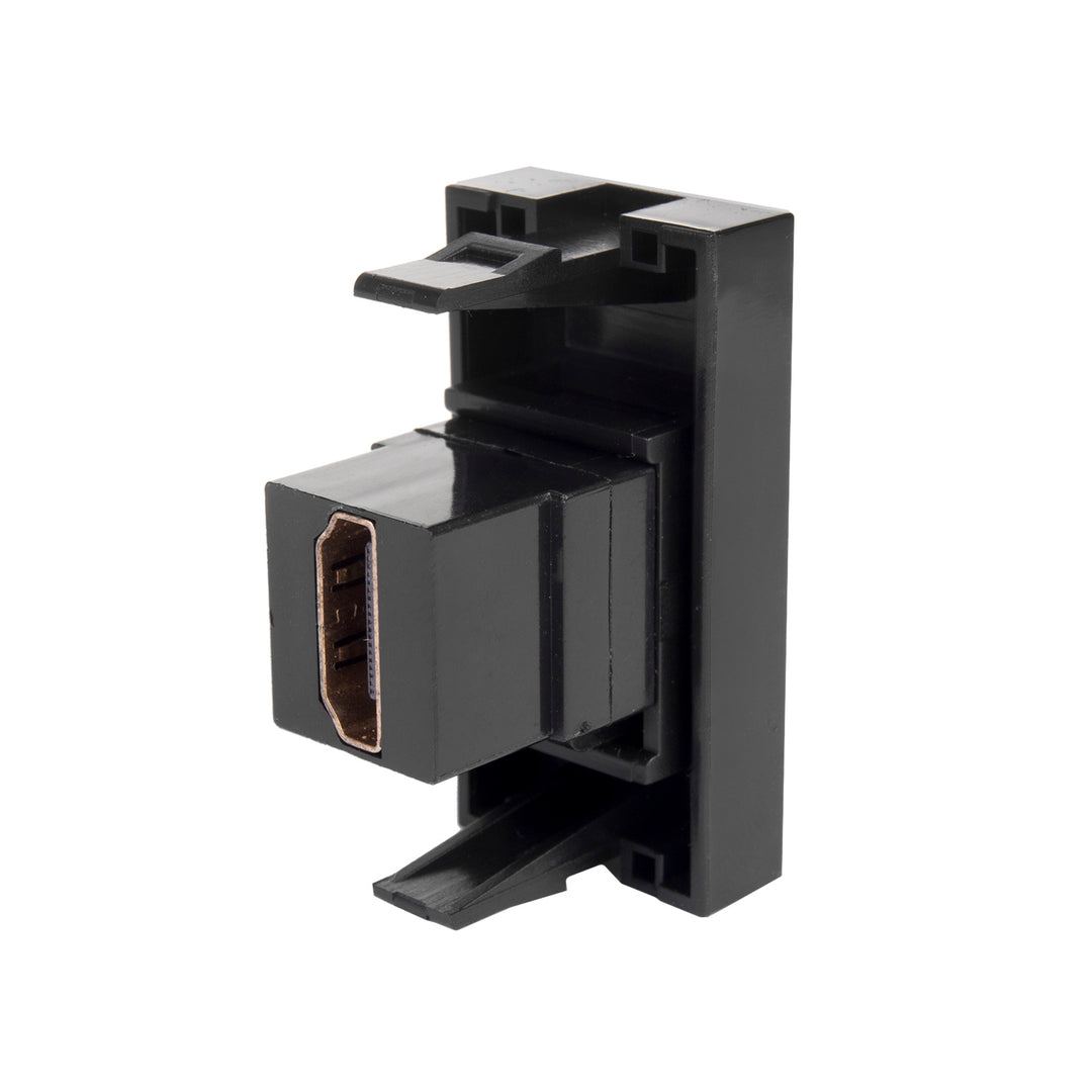 HDMI Steckdose Modulare Wandsteckdose Unterputzdose Wanddose Einbaudose Unterputz Montage (HDMI Steckdose, Weiß)