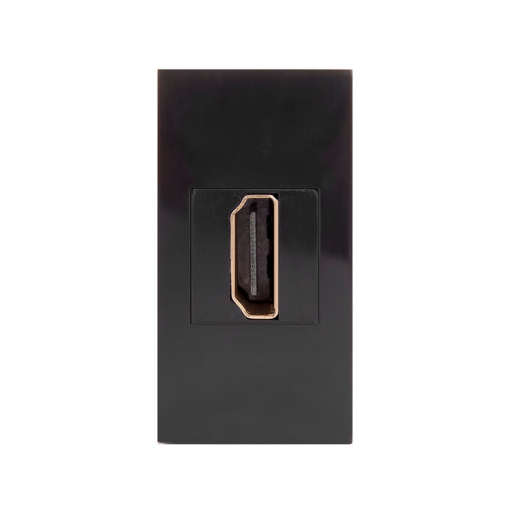 HDMI Steckdose Modulare Wandsteckdose Unterputzdose Wanddose Einbaudose Unterputz Montage (HDMI Steckdose, Weiß)