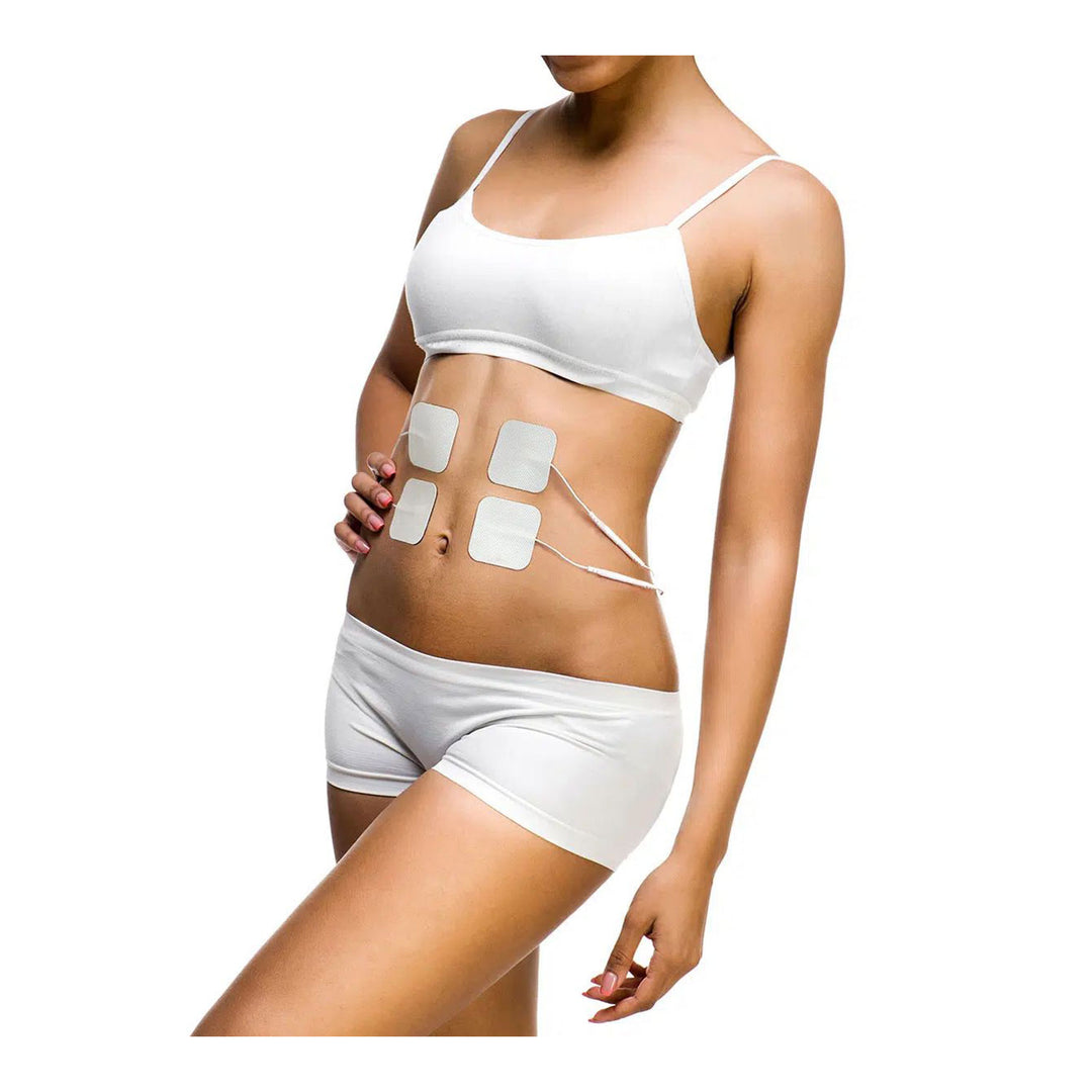 Medivon Professioneller Muskelelektrostimulator Stimulierendes Abs Training LCD Display Schmerzlinderung