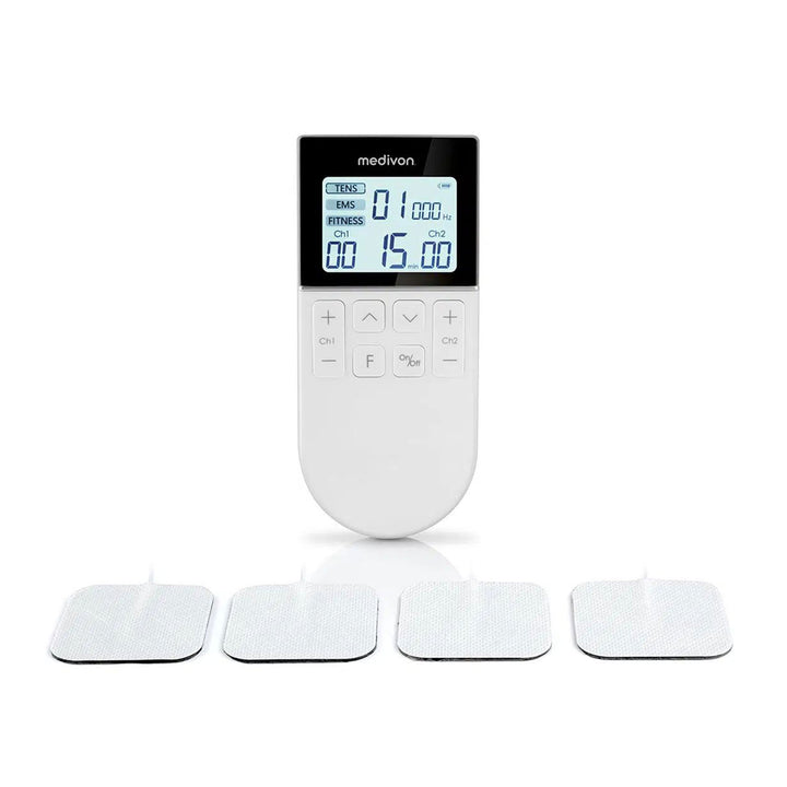 Medivon Professioneller Muskelelektrostimulator Stimulierendes Abs Training LCD Display Schmerzlinderung