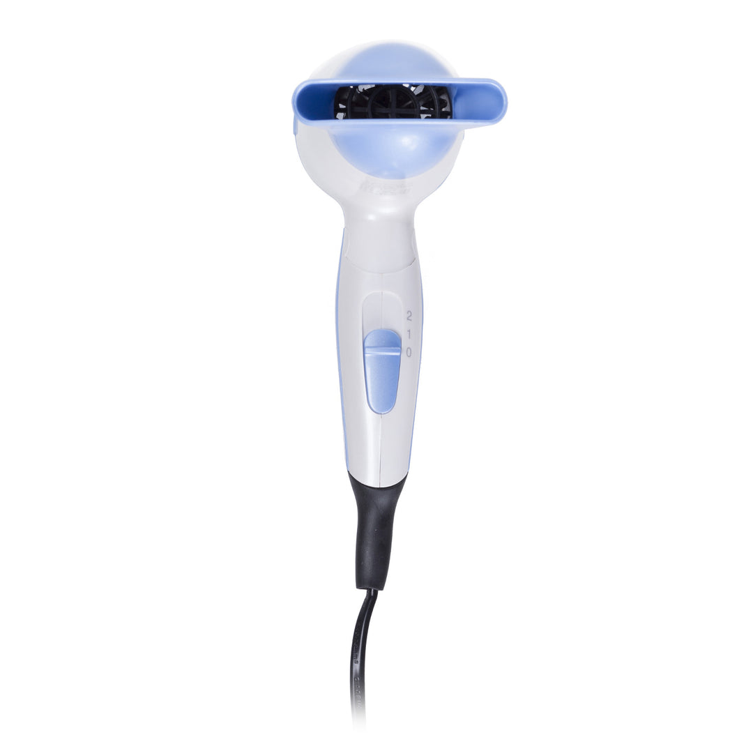 Haartrockner 1200W Adler AD 2222 Klappbarer Griff  weiß/blau