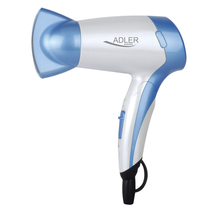 Haartrockner 1200W Adler AD 2222 Klappbarer Griff  weiß/blau