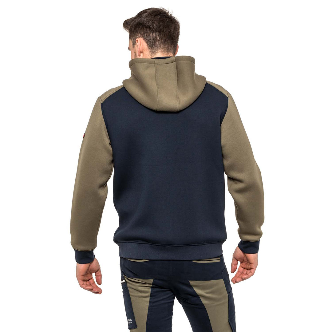 Schaumstoff-Arbeitsjacke HELBOS AVACORE, Farbe marineblau/oliv, Größe: XXL