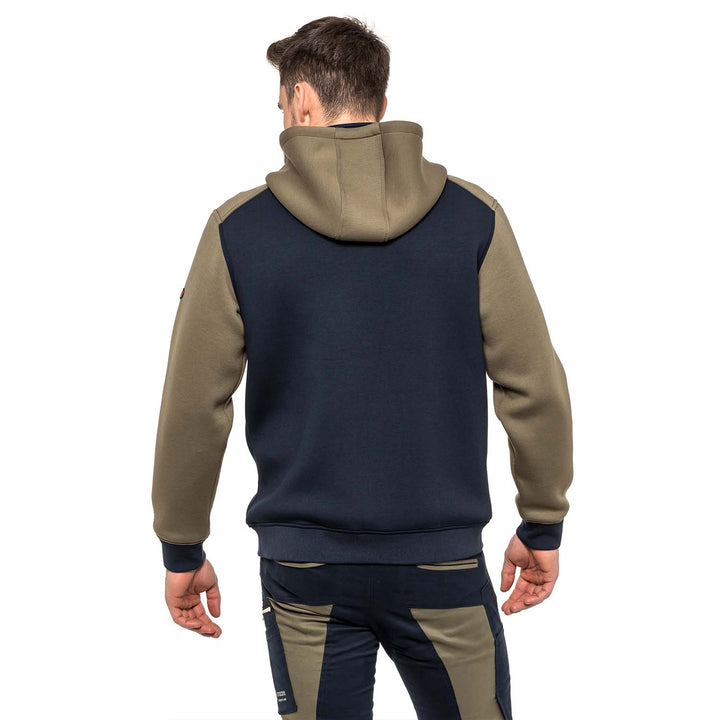 Schaumstoff-Arbeitsjacke HELBOS AVACORE, Farbe marineblau/oliv, Größe: XXL