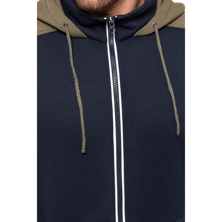 Schaumstoff-Arbeitsjacke HELBOS AVACORE, Farbe marineblau/oliv, Größe: XXL