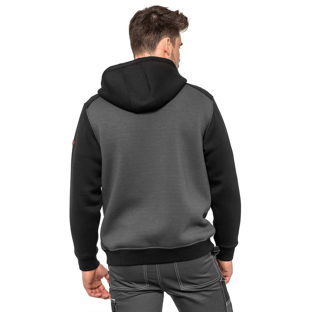Schaumstoff-Arbeitsjacke HELBOS AVACORE, Farbe: grau-schwarz, Größe: M