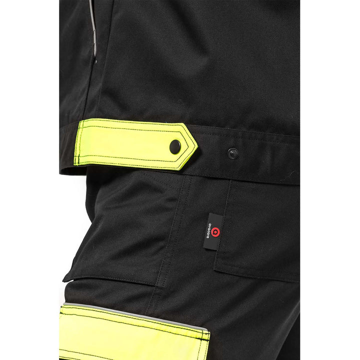 Arbeitsjacke mit Reflektierenden Elementen Reißverschluss und Klettverschluss 60% Baumwolle/ 40% Polyester  102-106_52