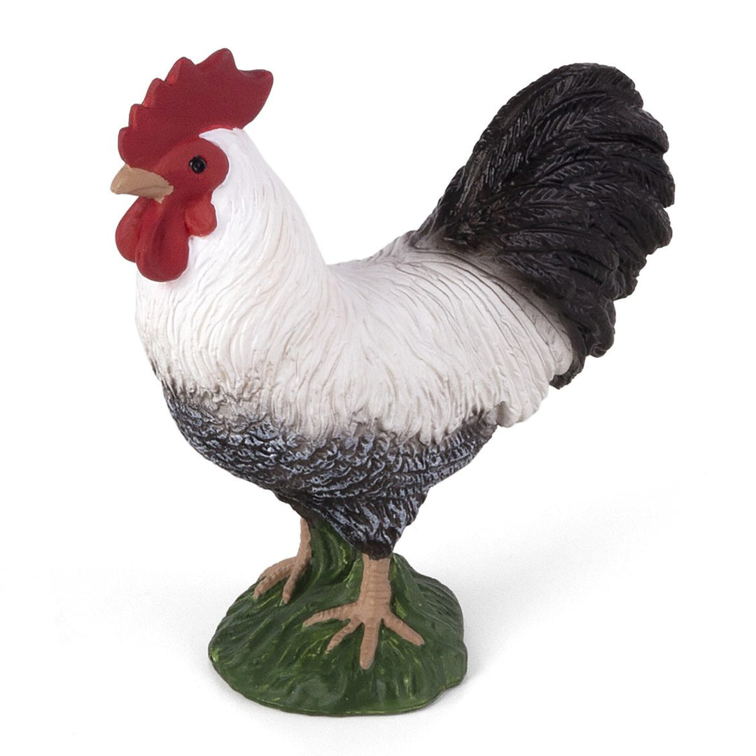 Animal Planet Tierfifur Spielfigur - Hahn Figur  –  6 cm x 2,3 cm x 6,2 cm- detailgetreu u. handbemalt - qualitativ u. Sicher