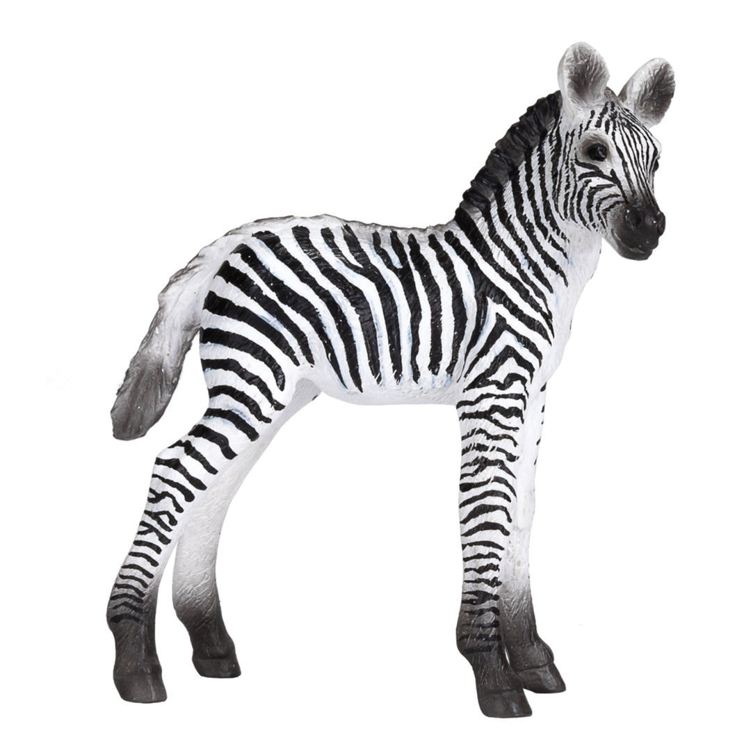 Animal Planet Tierfifur Spielfigur - Zebra Fohlen Figur, Animal Planet, 6,2 cm x 2,5 cm x 7 cm - detailgetreu u. handbemalt - qualitativ u. Sicher