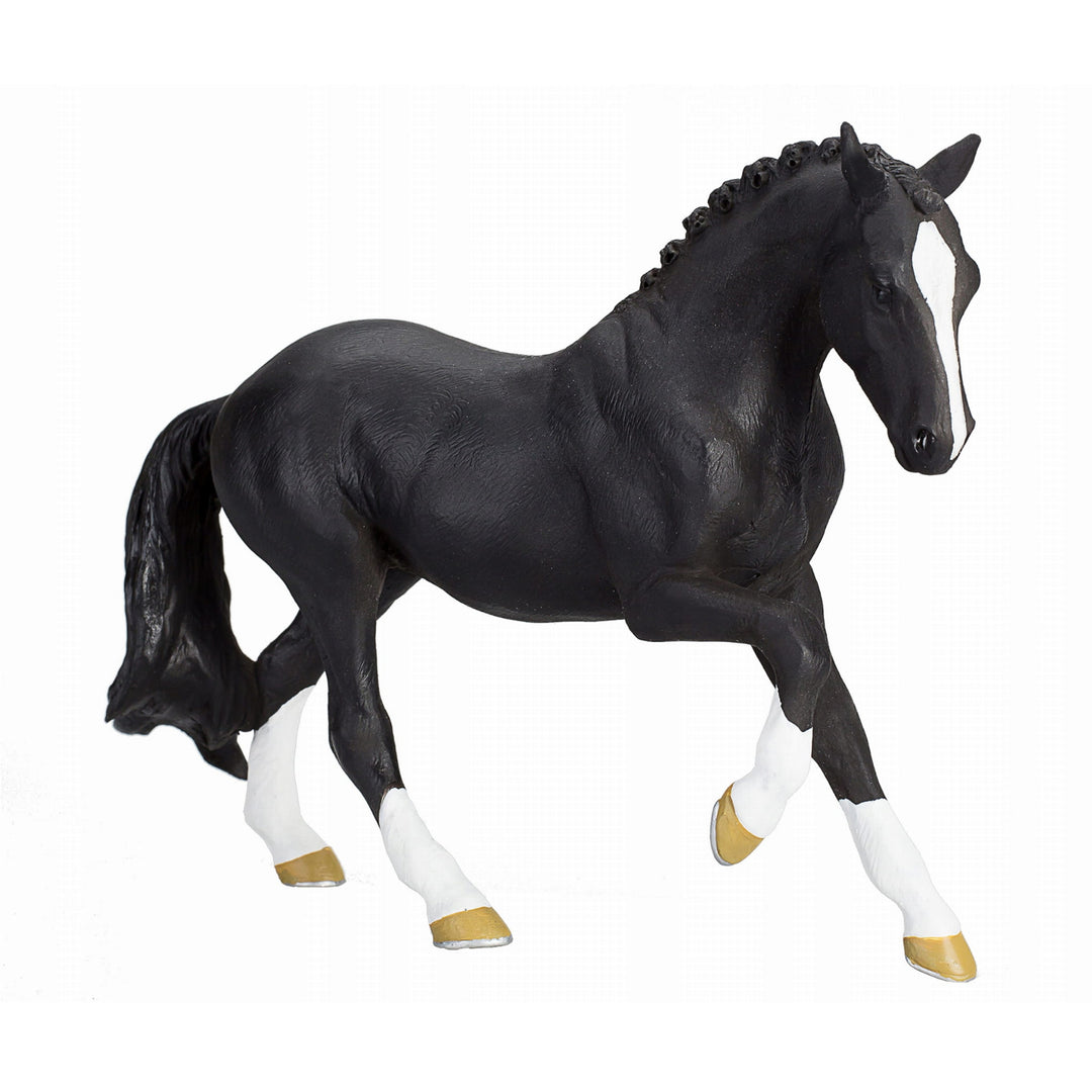 Animal Planet Tierfifur Spielfigur -  Hannoveraner Pferd  Figur –  16 cm x 3,5 cm x 11 cm - detailgetreu u. handbemalt - qualitativ u. Sicher