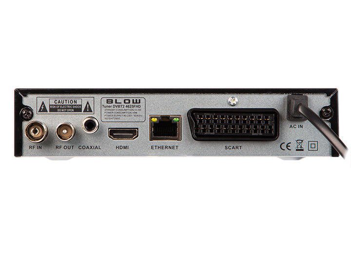 Digitaler Terrestrischer TV-Decoder Reciever DVB-T2 mit Fernbedienung  EPG HDMI USB