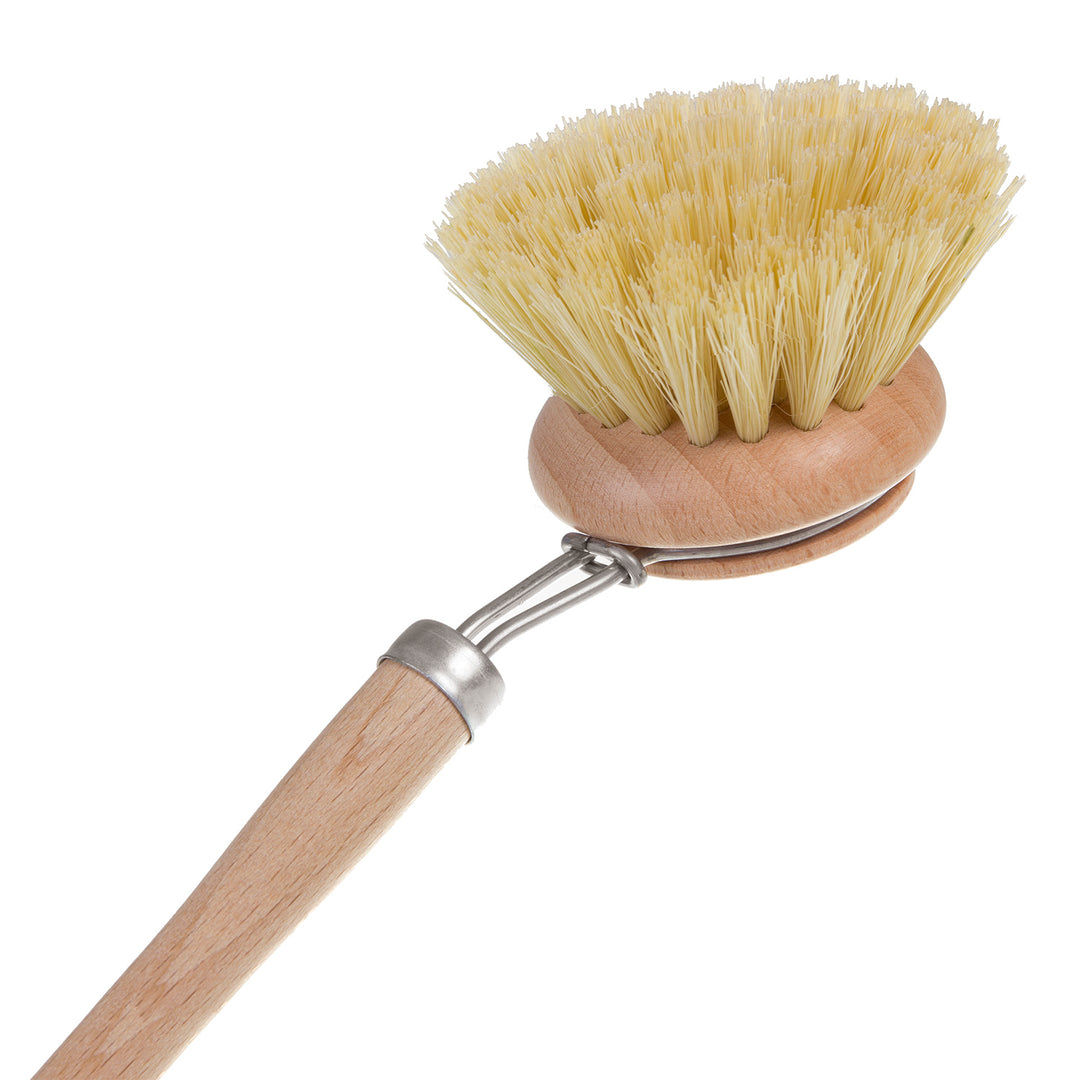 Geschirrspülbürste Spülbürste aus Buchenholz + Tampico (Agave) Holzbürste Flaschenbürste Küchenbürste