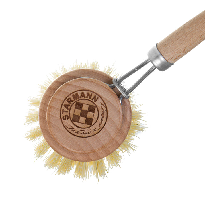 Geschirrspülbürste Spülbürste aus Buchenholz + Tampico (Agave) Holzbürste Flaschenbürste Küchenbürste