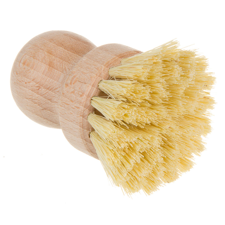 Topfbürste Küchenbürste Holzspülbürste Scheuerbürste Buchenholz + Tampico (Agave) Holzbürste Geschirrbürste