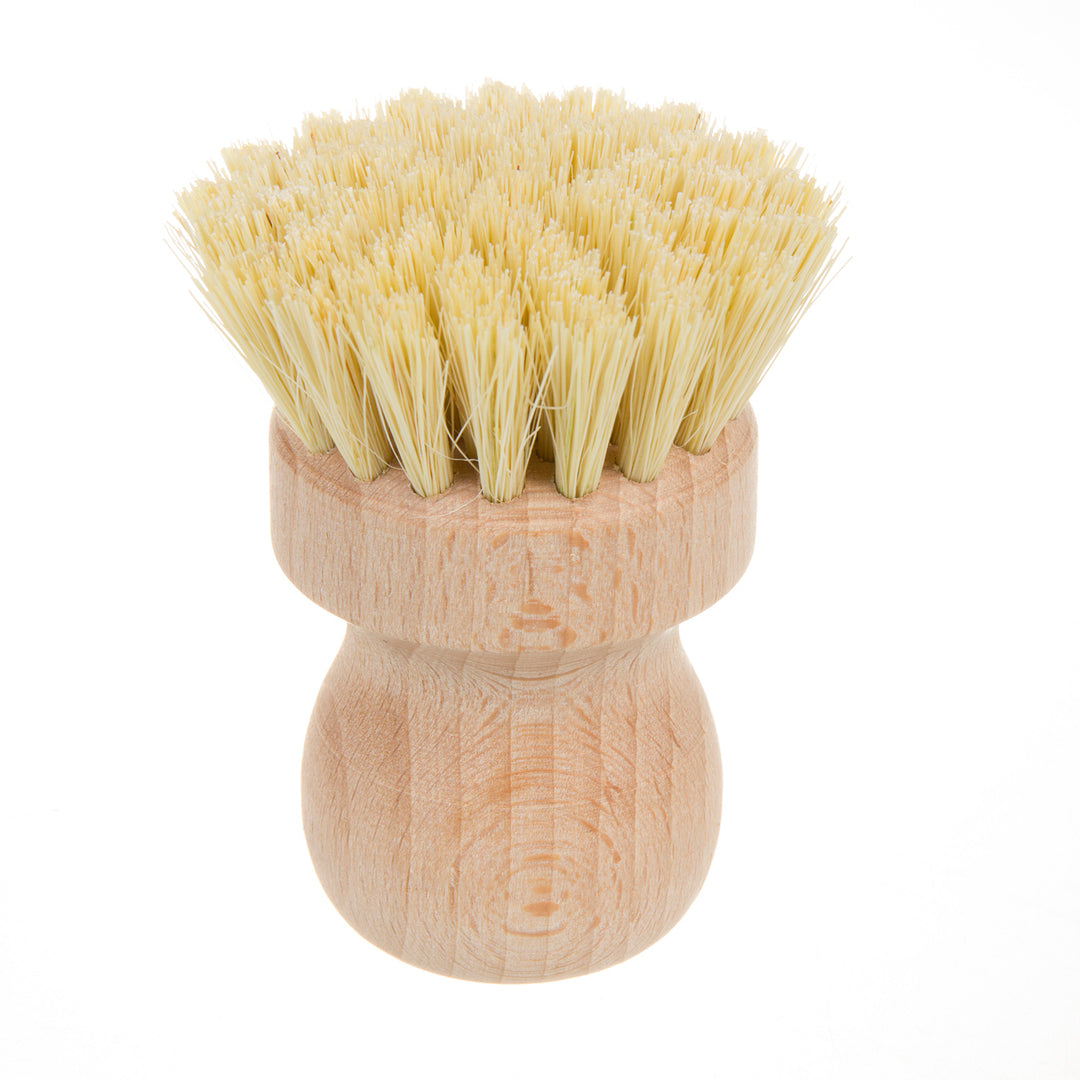 Topfbürste Küchenbürste Holzspülbürste Scheuerbürste Buchenholz + Tampico (Agave) Holzbürste Geschirrbürste