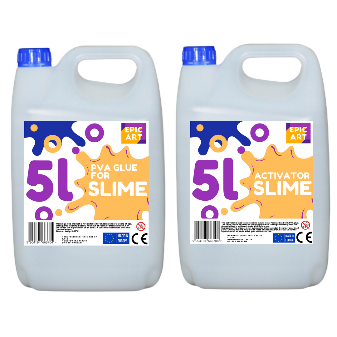 Flüssiger Aktivator + transparenter PVA-Kleber für Slime